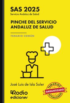pinche del servicio andaluz de salud. temario comun. sas 2025-jose luis de isla soler-9791387537692