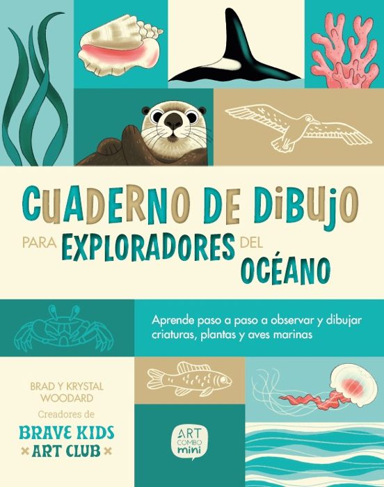 Portada de Cuaderno de dibujo para exploradores del océano
