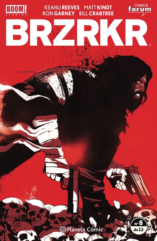 Portada de BRZRKR nº 08/12