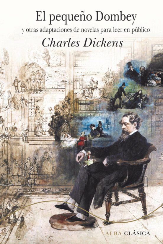 Portada de EL PEQUEÑO DOMBEY Y OTRAS ADAPTACIONES DE NOVELAS PARA LEER EN PUBLICO