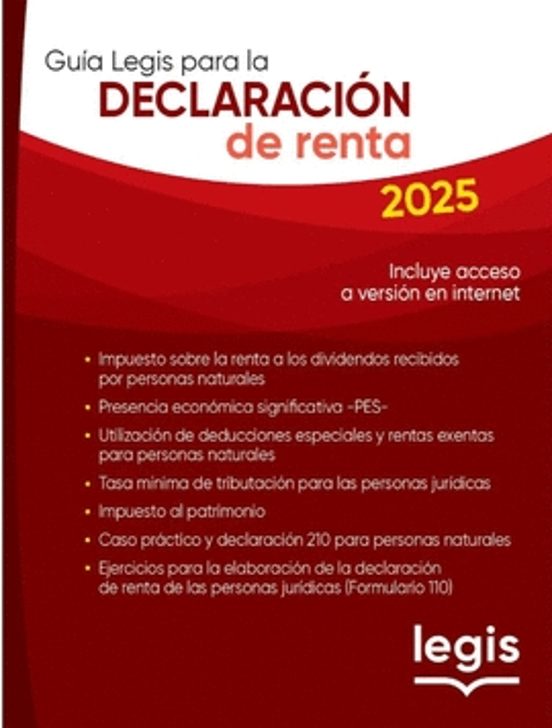 Portada de Guía Legis Para La Declaración De Renta 2025