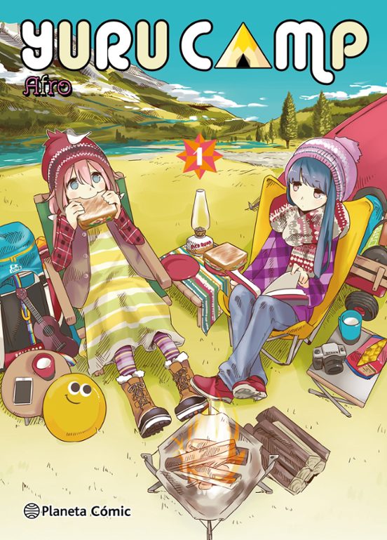 Portada de Yuru Camp nº 01