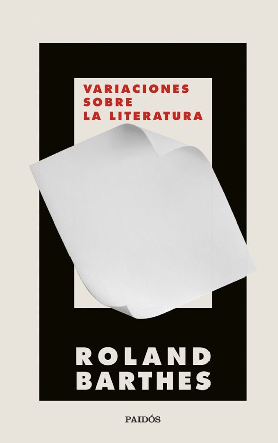 Portada de Variaciones sobre la literatura