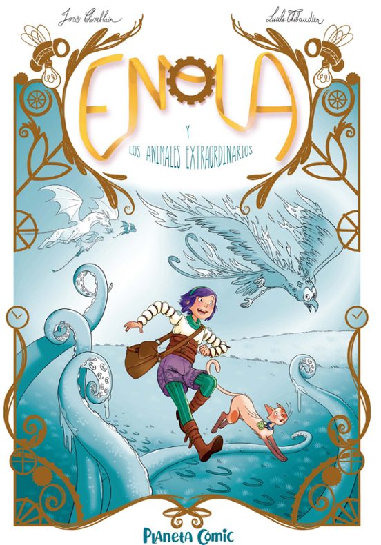 Portada de Enola y los animales extraordinarios nº 01