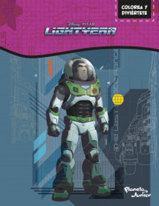 Portada de Colorea Y Diviértete. Lightyear