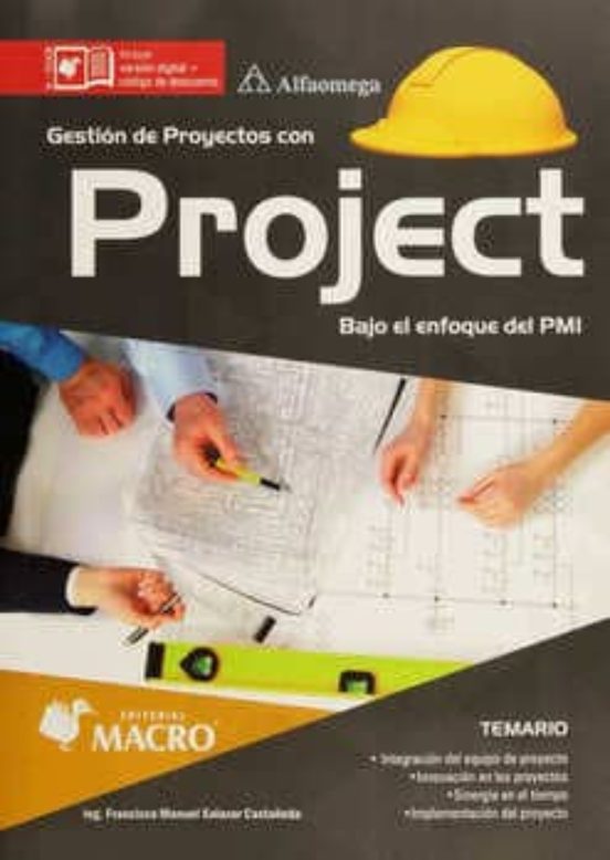 Portada de gestion de proyectos Con Proyect