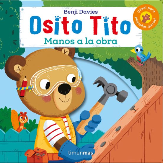 Portada de Osito Tito. ¡Manos A La Obra!