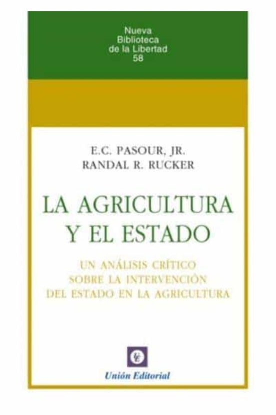 Portada de La Agricultura Y El Estado