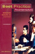 Best Practice Pre-intermediate: Workbook (business English In Con Text) por David Kerrige