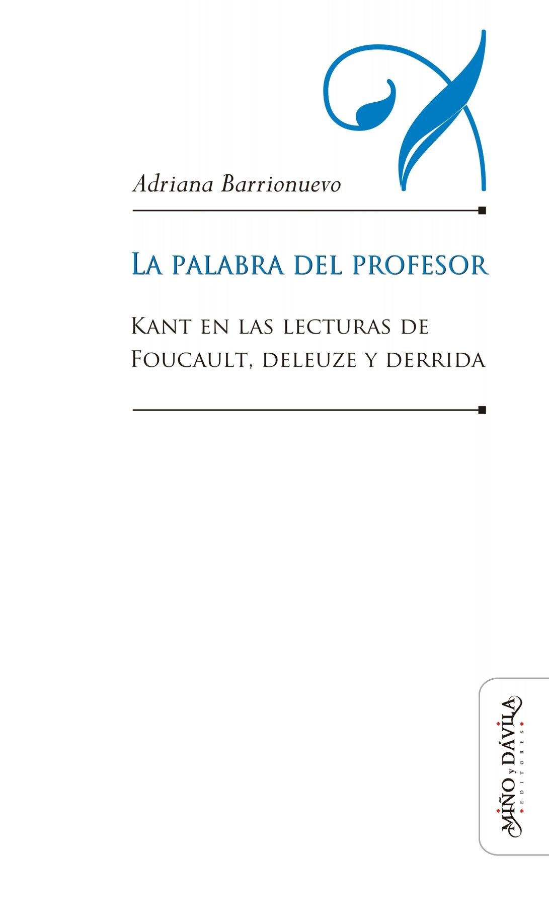 La Palabra Del Profesor por Adriana Barrionuevo