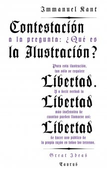 ¿que Es La Ilustracion? (great Ideas) por Immanuel Kant