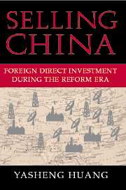 Selling China: Foreign Direct Investment During The Reform Era por Yasheng Huang epub