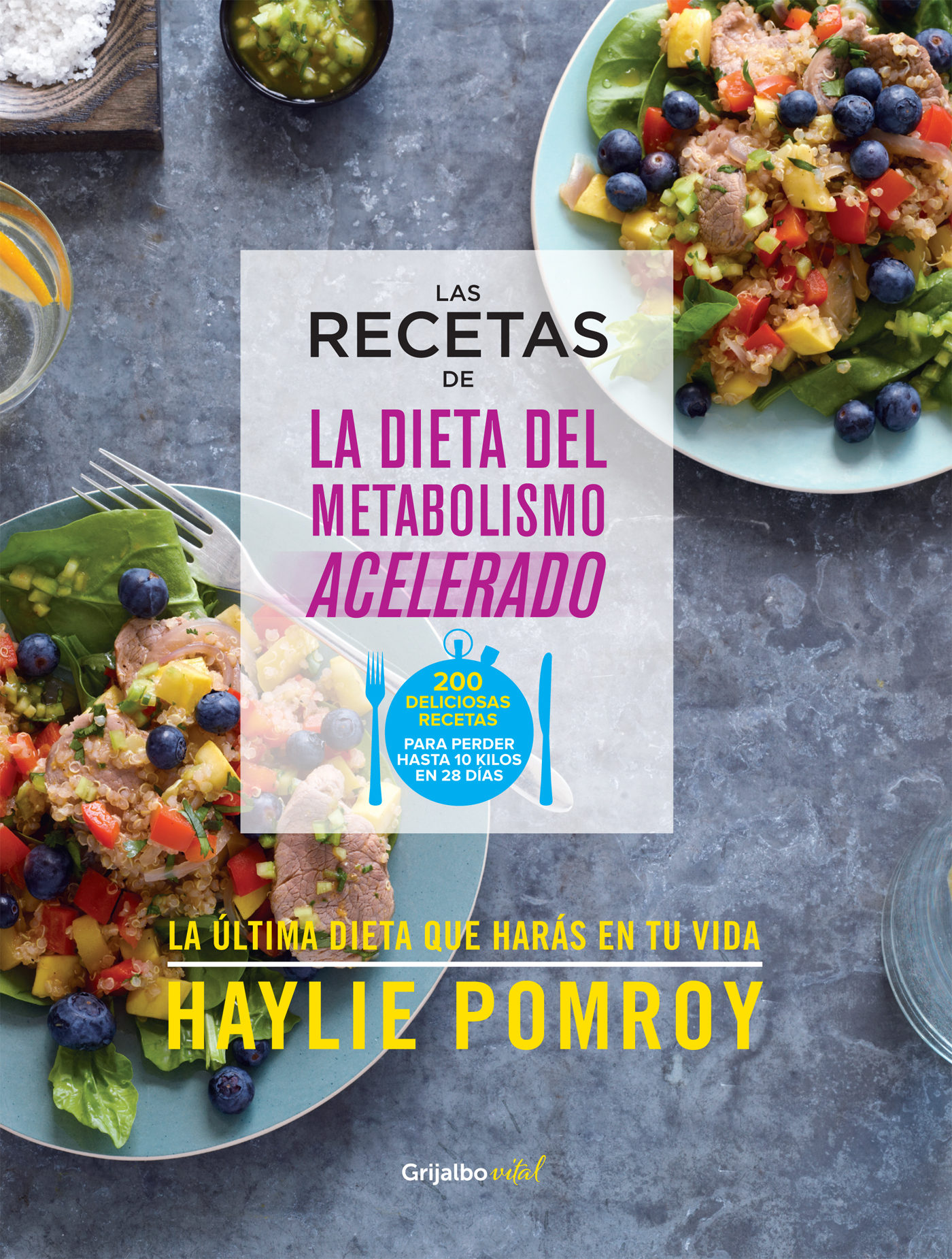 Resultado de imagen para Las recetas de la dieta del metabolismo acelerado - Haylie Pomroy