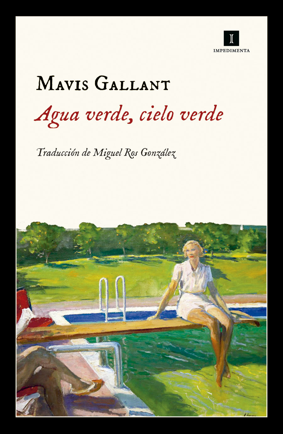 Resultado de imagen para Agua verde, cielo verde, de Mavis Gallant