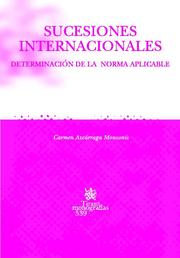 Sucesiones Internacionales por Carmen Azcarraga Monzonis epub