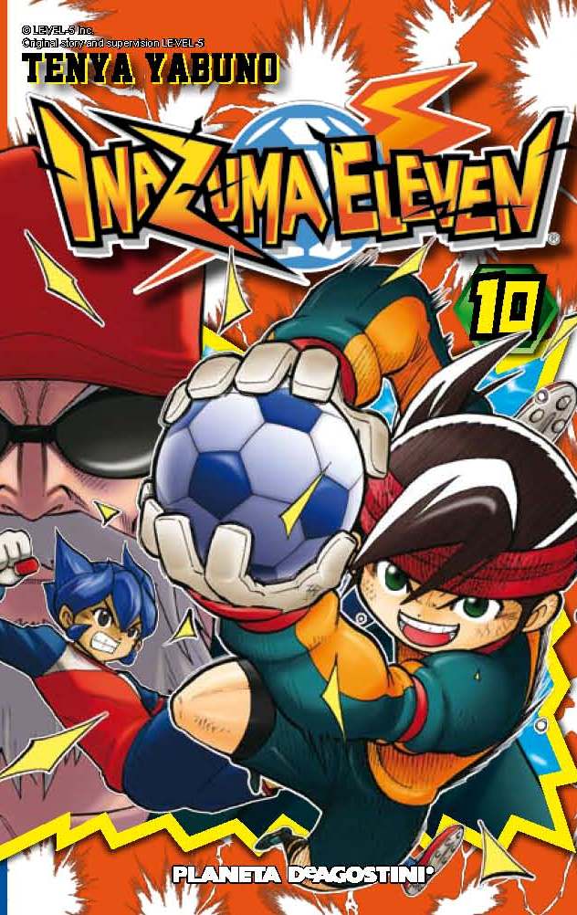 Inazuma Eleven Nº 10 por Tenya Yabuno