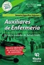 auxiliares de enfermería del sas. temario especifico. vol 2.-9788416963102 auxiliares de enfermería del sas. temario especifico. vol 2.-9788416963102