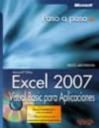excel 2007: visual basic para aplicaciones-reed jacobson-9788441522602 excel 2007: visual basic para aplicaciones-reed jacobson-9788441522602