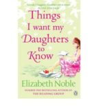 THINGS I WANT MY DAUGHTERS TO KNOW