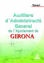 AUXILIARS D`ADMINISTRACIO GENERAL DE L´AJUNTAMENT DE GIRONA. TEMA RI