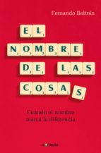 el nombre de las cosas (ebook)-fernando beltran-9788415431022 el nombre de las cosas (ebook)-fernando beltran-9788415431022