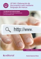 elaboración de documentos web mediante lenguajes de marcas. ifcd0210 (ebook)-9788416433032 elaboración de documentos web mediante lenguajes de marcas. ifcd0210 (ebook)-9788416433032