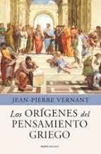 los origenes del pensamiento griego-jean-pierre vernant-9788449325342 los origenes del pensamiento griego-jean-pierre vernant-9788449325342