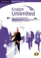 english unlimited pre-intermediate self-study pack (workbook with dvd-rom and audio cd) spanish ed.-9788483237342 english unlimited pre-intermediate self-study pack (workbook with dvd-rom and audio cd) spanish ed.-9788483237342
