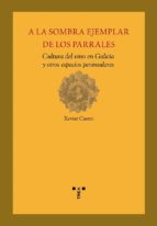a la sombra ejemplar de los parrales: cultura del vino en galicia y otros espacios peninsulares-xavier castro-9788497042642 a la sombra ejemplar de los parrales: cultura del vino en galicia y otros espacios peninsulares-xavier castro-9788497042642