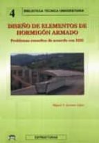 diseño de elementos de hormigon armado: problemas resueltos de ac uerdo con ehe-miguel a. serrano lopez-9788495279552 diseño de elementos de hormigon armado: problemas resueltos de ac uerdo con ehe-miguel a. serrano lopez-9788495279552