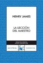 la leccion del maestro-henry james-9788467028362 la leccion del maestro-henry james-9788467028362