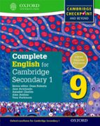 COMPLETE ENGLISH FOR CAMBRIDGE LOWER SECONDARY STUDENT BOOK 9: FOR CAMBRIDGE CHECKPOINT AND BEYOND (CIE CHECKPOINT)
