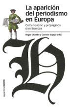 la aparicion del periodismo en europa-roger chartier-9788492820672 la aparicion del periodismo en europa-roger chartier-9788492820672