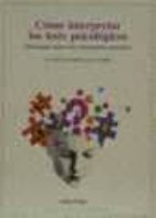 Como interpretar los tests psicologicos 978-8428107082 por Maria jesus comellas carbo FB2 EPUB