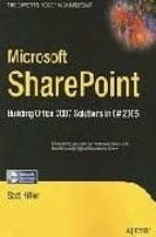 microsoft sharepoint : building office 2007 solutions in c# 2005-scot hillier-9781590598092 microsoft sharepoint : building office 2007 solutions in c# 2005-scot hillier-9781590598092