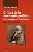 crítica de la economía política-michael heinrich-9788417134402 crítica de la economía política michael heinrich 9788417134402