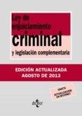 ley de enjuiciamiento criminal (14ª ed)-9788430958702 ley de enjuiciamiento criminal (14ª ed)-9788430958702