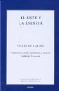 el ente y la esencia-9788431319502 el ente y la esencia-9788431319502