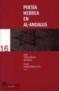 poesia hebrea en al-andalus-judit targarona borras-9788433829702 poesia hebrea en al-andalus-judit targarona borras-9788433829702