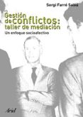 gestion de conflictos: taller de mediacion-9788434442702 gestion de conflictos: taller de mediacion-9788434442702