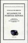 milagros de nuestra señora-gonzalo de berceo-9788474238402 milagros de nuestra señora-gonzalo de berceo-9788474238402