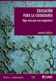 educacion para la ciudadania-antonio bolivar-9788478274802 educacion para la ciudadania-antonio bolivar-9788478274802