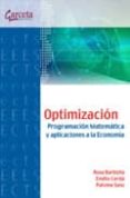 optimizacion: programacion matematica y aplicaciones a la economi a-rosa barbolla-emilio cerda-9788492812202 optimizacion: programacion matematica y aplicaciones a la economi a-rosa barbolla-emilio cerda-9788492812202