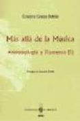 mas alla de la musica (t. i): antropologia y flamenco-cristina cruces roldan-9788495122902 mas alla de la musica (t. i): antropologia y flamenco-cristina cruces roldan-9788495122902