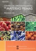 control del aprovisionamiento de materias primas-roberto gonzalez castro-9788497324502 control del aprovisionamiento de materias primas-roberto gonzalez castro-9788497324502
