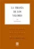 la tirania de los valores-carl schmitt-9788498367102 la tirania de los valores-carl schmitt-9788498367102