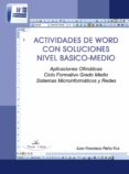 actividades de word con soluciones nivel basico-medio (ebook)-9788498866902 actividades de word con soluciones nivel basico-medio (ebook)-9788498866902