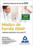 medico de familia ebap del servicio andaluz de salud. temario especifico (vol. 4)-9788414201312 medico de familia ebap del servicio andaluz de salud. temario especifico (vol. 4)-9788414201312