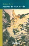 apócrifo de luis cernuda (ebook)-andres sorel-9788415658412 apócrifo de luis cernuda (ebook)-andres sorel-9788415658412