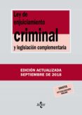 ley de enjuiciamiento criminal y legislacion complementaria (35ª ed.)-9788430975112 ley de enjuiciamiento criminal y legislacion complementaria (35ª ed.)-9788430975112